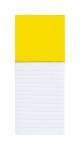 Sylox magnetic notepad Yellow