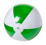 Zeusty beach ball (ø28 cm) White/green