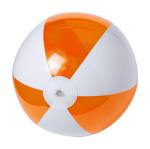 Zeusty Strandball (ø28 cm) Orange/weiß