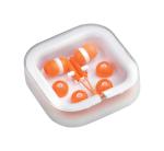 Clarin earphones White/orange