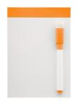 Mafri Magnetische Notiztafel Orange/weiß