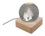 Borealis Christmas light globe Nature