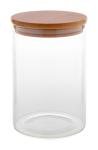 Momomi XL glass storage jar Nature