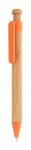 Looky Kugelschreiber Natur orange