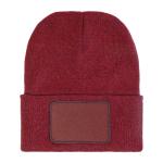 Patchie Wintermütze Burgund