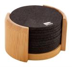 Chiang RPET coaster set, nature Nature,black