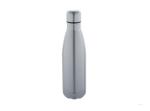 Refill recycled stainless steel bottle Silver
