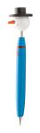 Göte cartoon pen, Snowman Aztec blue