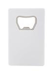 Swipe bottle opener White