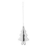 Suodatee Christmas tea infuser, Christmas tree Silver/black pusher