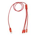 Ralong USB-Ladekabel Rot