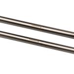 Straw set "Steel" Silver