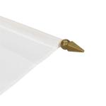 Flag "Wood" White