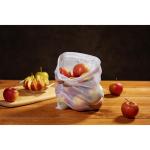 Fruit and vegetable bag "ECOCARE", medium White