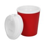 Kaffeebecher "Premium Deluxe" small Amerika rot