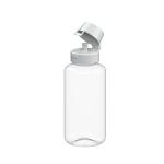 Drink bottle "School" clear-transparent, 0.7 l Frozen red