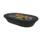 Snackschale "ToGo", mit Deckel Braun