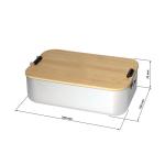 Lunch box "Bamboo", large Black