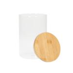 Glasbehälter "Bamboo", 1,6 l Transparent