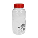 Trinkflasche Carve "Refresh", 500 ml Transparent blau