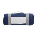 Fleece blanket "Basic", 150x120 cm Black