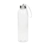 Glasflasche mit Hülle "Pure", 0,7l Transparent