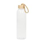 ﻿Glass bottle with cover "Natural", 0.70 l Transparent