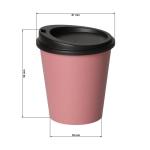 Coffee mug "ToGo", 0.2 l Black