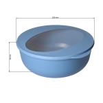 Food-Bowl "ToGo", 2.2 l Brown