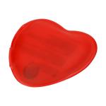 Gel heating pad "Heart", small Red