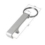 Schlüsselanhänger "Smartopener" Silber
