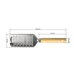 cheese grater "Yanoda" Silver