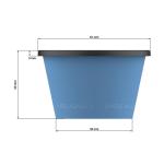 Dipbecher "ToGoPlus", 100 ml Schwarz