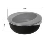 Food Bowl "ToGo", 2,2 l, 1K lid Black