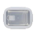 Storage tin "Heat", 700 ml Silver