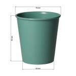 Becher "ToGo", 200 ml, elastoNature Mintgrün