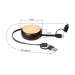 Ladekabel "Power", 5 in 1 Schwarz