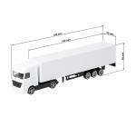 Miniatur-Fahrzeug "Truck" Weiß