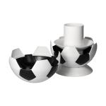 Snack Bowl "Football" White