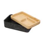 Felt storage box 'Reva' Convoy grey
