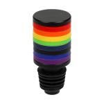 Weinstopper "Rainbow" Schwarz