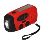 Crank radio with torch "Volt" Aztec blue