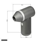 Handventilator "Boost" Grau