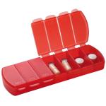 Storage box "Seven Days" Milky transparent