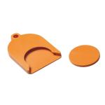 Chip keyring "Ghost" with chip White