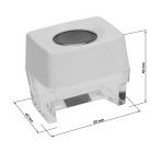 Standlupe "Measurement 8 x" Grau