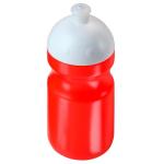 Water bottle "Fitness" 0.5 l with suction lock White