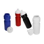 Water bottle "Fitness" 0.7 l with suction lock American red