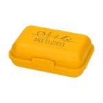 Lunch box "Break" Milky transparent