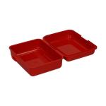 Vorratsdose "School-Box" groß Pastell-rot